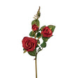 Flower Bunch Spray Rose, Red- 46cm