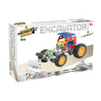 Construct It DIY Mechanical Kit, Excavator- 117pc