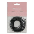 1.5mm Genuine Leather Cord, Black- 2m- Sullivans