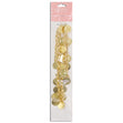0.5m Chain with Disk Charm, Gold- Sullivans