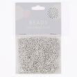 Sullivans Glass Seed Bead, 25g Silver- 1.8 mm