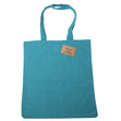 Plain Cotton Shopping Bag, Aqua