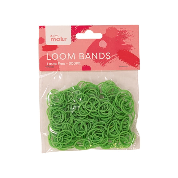 Little Makr Loom Bands, Green 5- 300pk