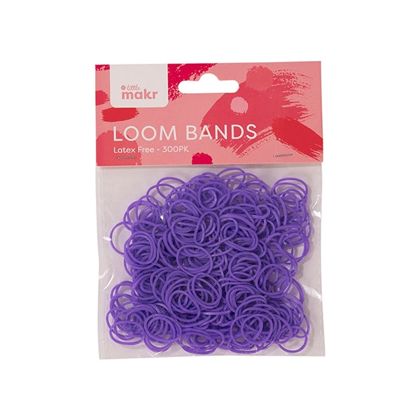 Little Makr Loom Bands, Purple 6- 300pk