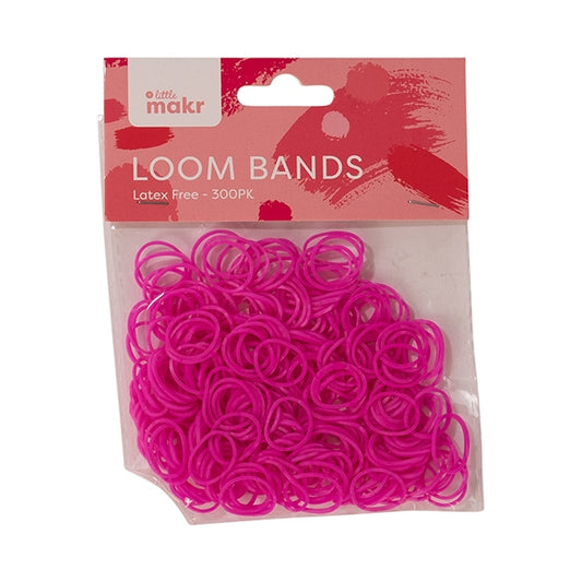 Little Makr Loom Bands, Pink 9- 300pk