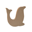 Makr Animal Paper Mache, 2D Dolphin- 18.5cm