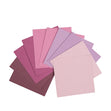 Makr 6x6 inch Rough Textured Cardstock, Passion Purples- 30pk