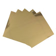 Makr 6x6 inch Foil Mirrorboard Cardstock, Gold- 10pk