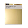 Makr 6x6 inch Adhesive Backed Cardstock, Gold- 8pk