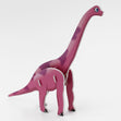 DIY Mini 3D Dinosaur Puzzle, Pink Brachiosaurus