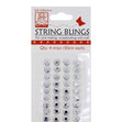 Sullivans String Bling Small, Silver- 5mm