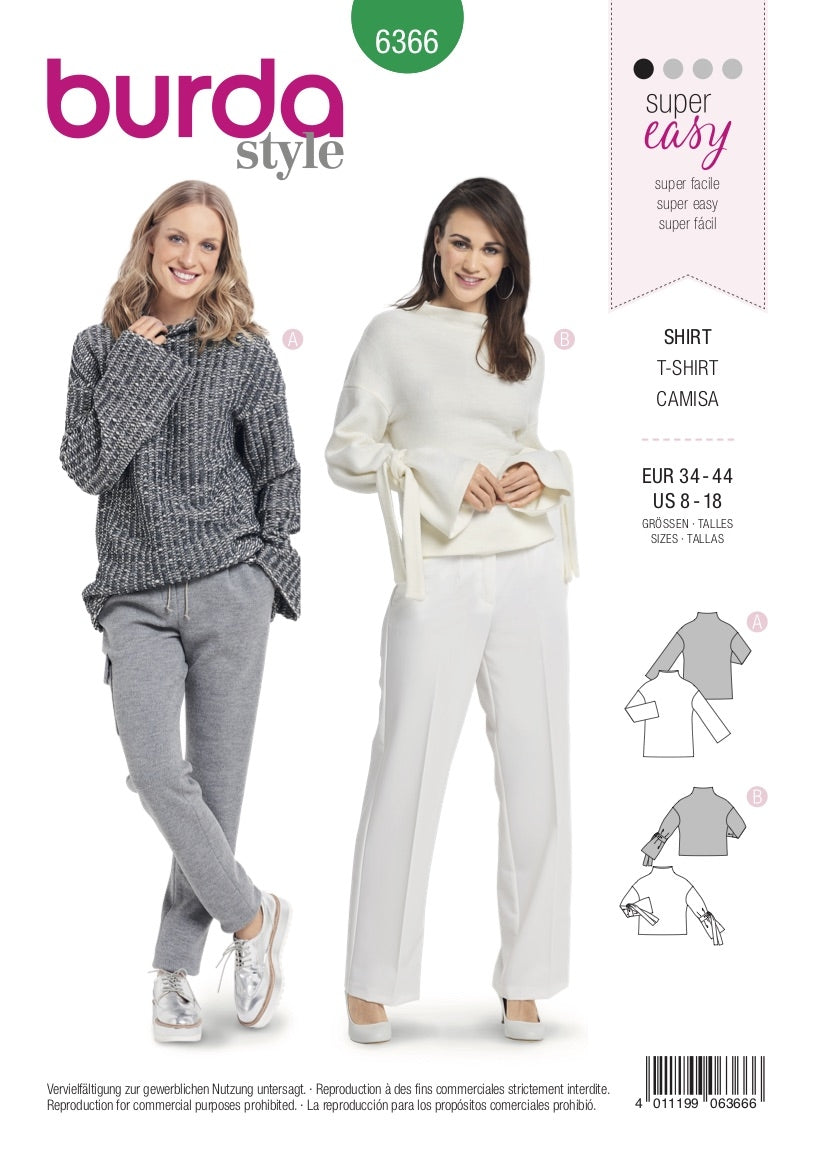 Burda Pattern B6366 (8-18)