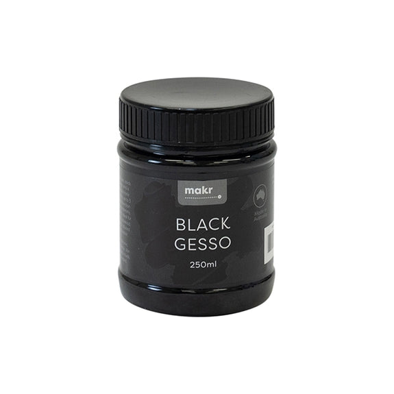 Makr Gesso, Black- 250ml – Lincraft