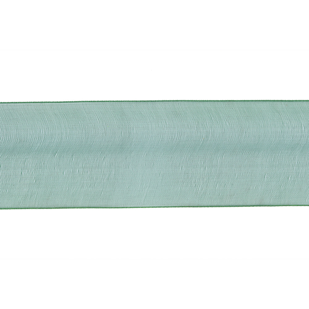 Sullivans Organza Ribbon, Green- 40mm