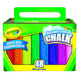 Crayola Washable Sidewalk Chalks, 12pk