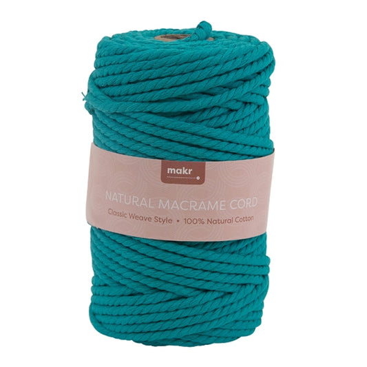 Makr Classic Macrame, Viridian Green- 64m