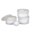Little Makr 28g Air Dry Clay Mini Tubs, Snowy White- 3pk