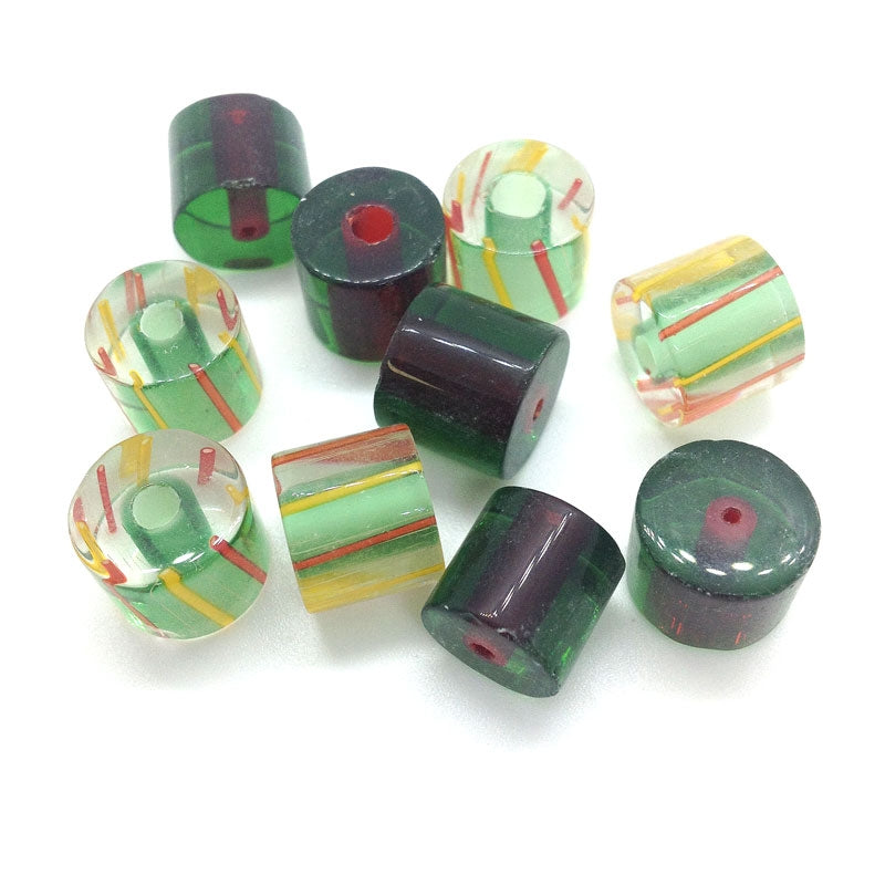 Arbee Glass Beads, Multi- 10mm