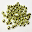 Arbee Round Beads, Gold- 6mm