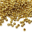Arbee Round Beads, Gold- 4mm