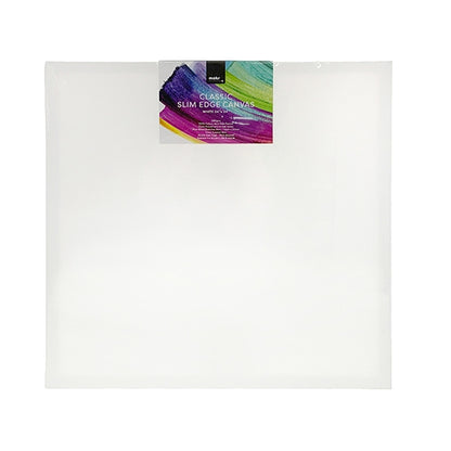 Makr 24"x24" - Classic Slim Edge Canvas White