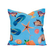 Printed Designer Cushion, Beach Life- 45x45cm - Cambridge House