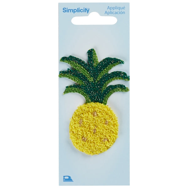 Simplicity Appliques, Chenille Pineapple