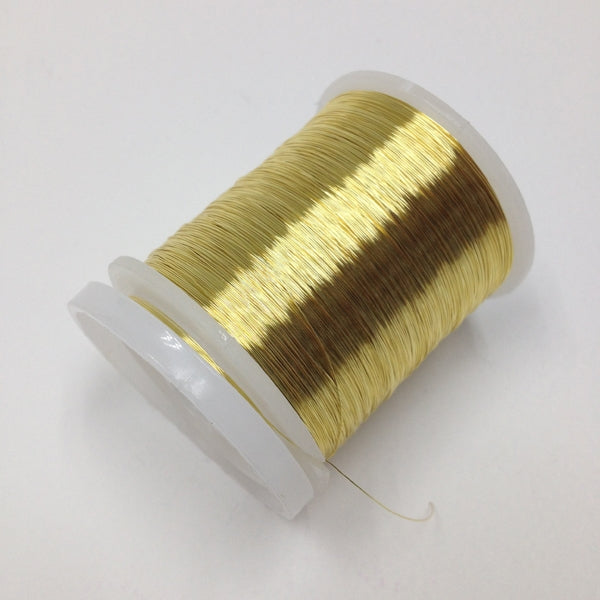 Arbee Copper Beading Wire, Gold- 48m