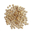 Arbee Crimp Rings, 2mm Gold- 50pk