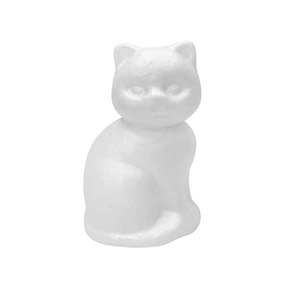 Makr Polyfoam Animals, Cat- 12.2cm x 7.2cm