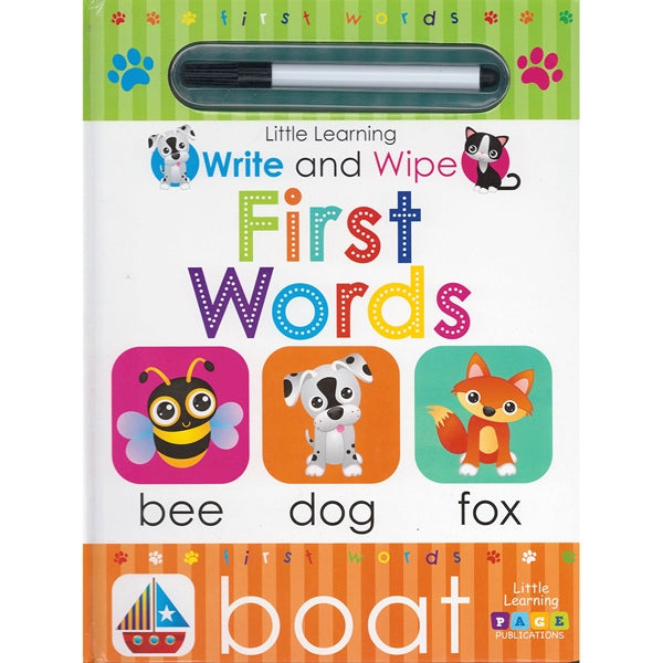 Write & Wipe First Words