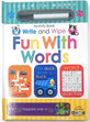 Little Learning Write and Wipe Book, Fun with Words
