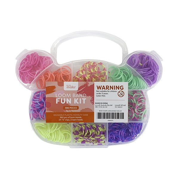 Little Makr Loom Band Kit, Bear Head