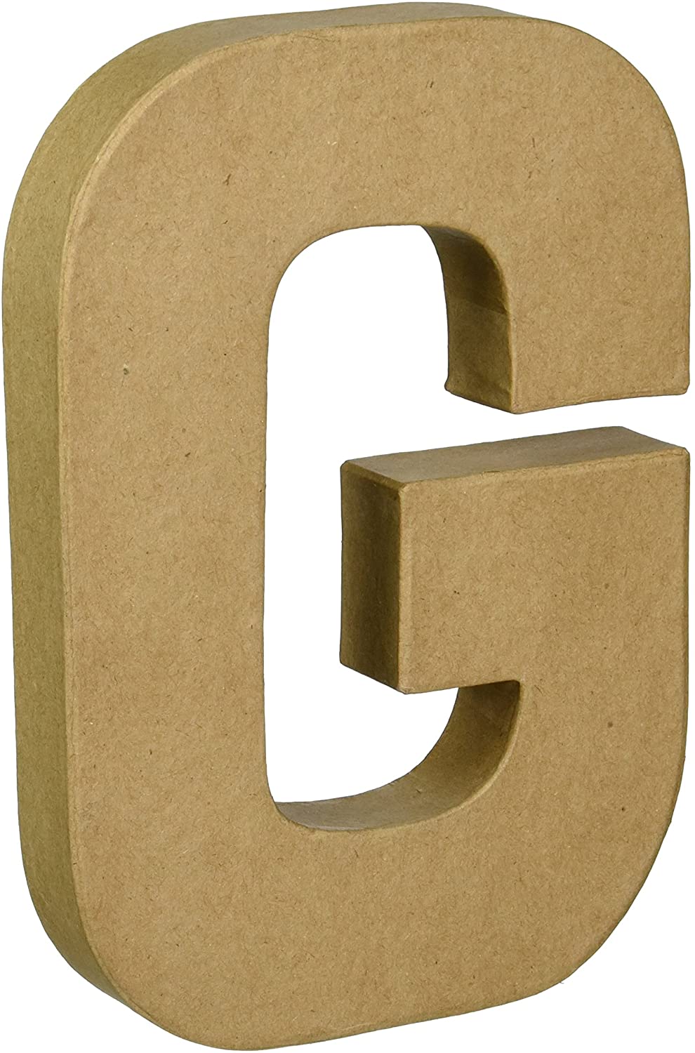 Paper Mache, Letter G- 4"