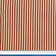 Striped Knit Fabric, Rust Ivory- Width 150cm