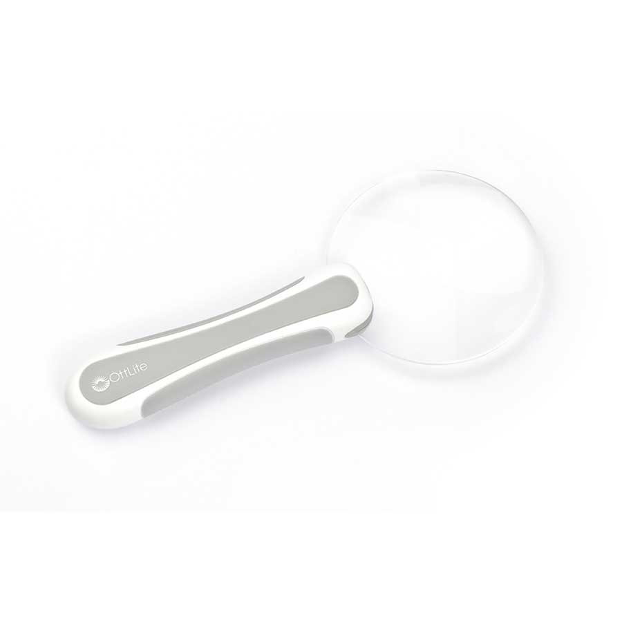 Ottlite Magnifier LED Handheld, White