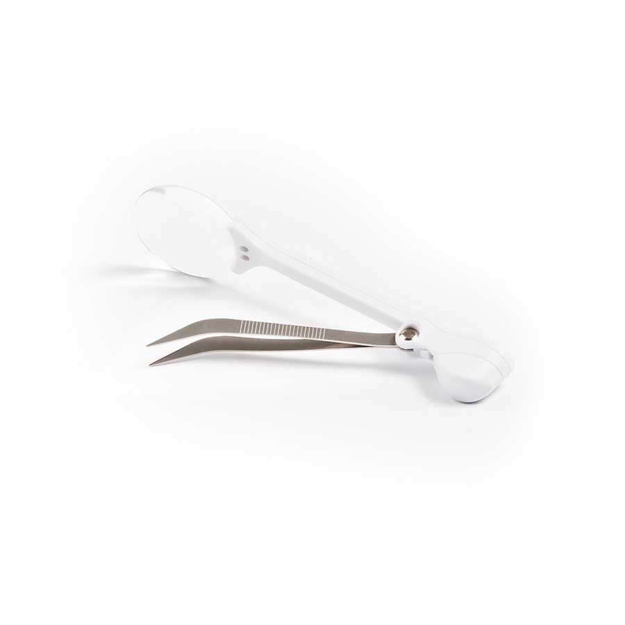 Ottlite Magnifier LED Tweezer, White