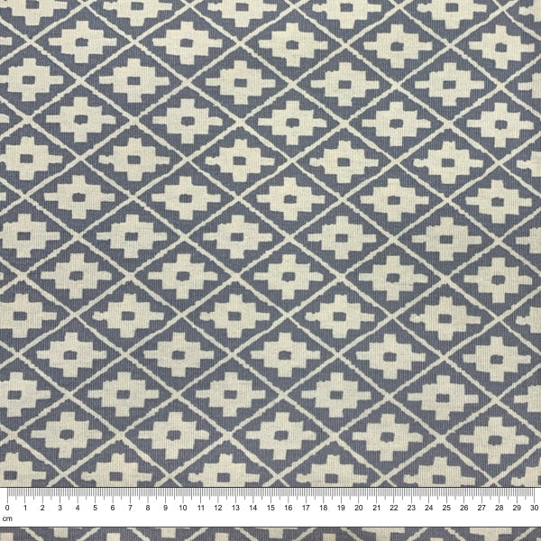 Cotton Duck Fabric, Diamontes- Width 140cm