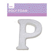 Makr Polyfoam, Uppercase P- White