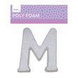 Makr Polyfoam, Uppercase M- White