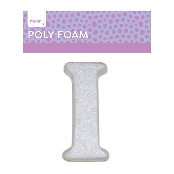 Makr Polyfoam, Uppercase I- White