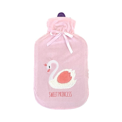 Formr Hot Water Bottle with Cover, Sweet Princess- 2L