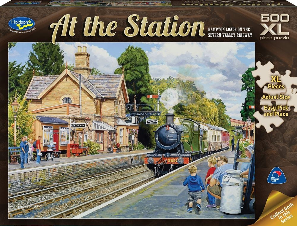 Holdson Puzzle At the Station (Hampton Loade On The Severn) - 500PC XL