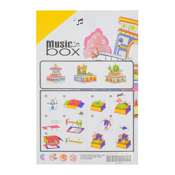 3D Foam Puzzle, Music Box #2