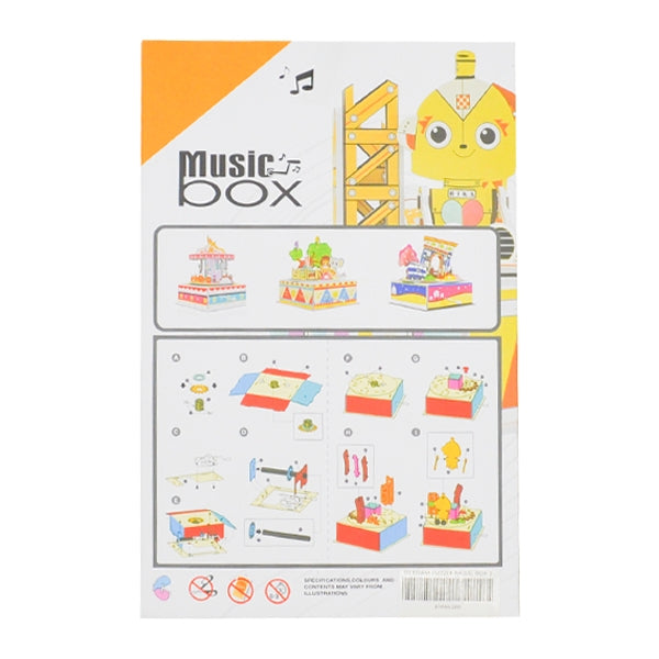 3D Foam Puzzle, Music Box #3