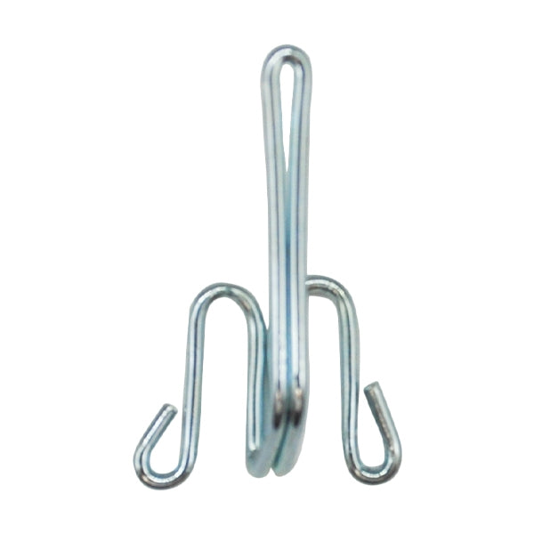 Formr Steel Gathering Hooks, 28mm Silver- 100pk