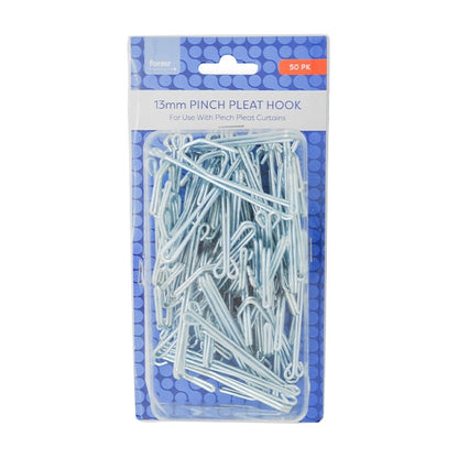 Formr Pinch Pleat Hooks, 13mm- 50pk