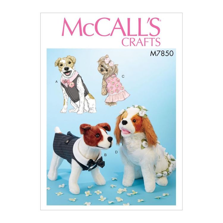 McCall's Pattern M7850 Pet Clothes