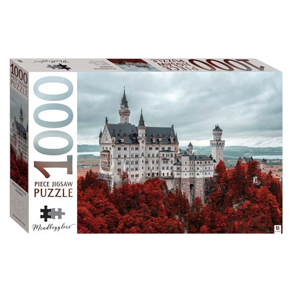 Hinkler Mindbogglers 1000pc Puzzle- Neuschwanstein Castle, Germany