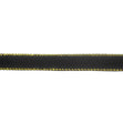 Makr Ribbon, Gold Edge Black Satin- 9mmx9.1m